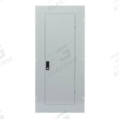 GE Panelboard Cover: 42 Spaces, 225 A Amps, 49.5 in Lg, 1, 32FV85, Flush Mounting - GE A Series Panel Covers