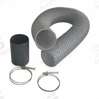 DAYTON Hose Extension Kit: 5 in Dia x 5 ft L, For Use With 3AA22/3AA23 (MPN 3AA35). Key specifications — attr952402: DAYTON; attr978588: 3AA35; attr978589: (2) Clamps.