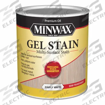 MINWAX Wood Stain: Wood Stain, Interior, Oil, 1 qt Container Size - Wood Stains