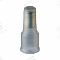 PANDUIT Closed-End Crimp Connectors: Nylon, 600 V, 22 AWG – 14 AWG Range, 1,000 Pack Qty (MPN JN218-216-MN). Key specifications — Contact Finish: Tin; Color: Clear; Brand: PANDUIT; Insulation Material: Nylon; Maximum Wire Combination: (1) 14 AWG; Maximum Wire Size: 14 AWG; Minimum Wire Combination: (4) 22 AWG; Minimum Wire Size: 22 AWG.