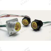 BRAD HARRISON External Thread Receptacle: 130013, 1/2"-14 Mounting Thread Size, 1 ft Wire Lg, 2 Pins (MPN 1R2004A20A120). Key specifications — IP Rating: IP67; Mounting Thread Size: 1/2"-14; Brand: BRAD HARRISON; Mounting Style: Panel; Series: 130013.