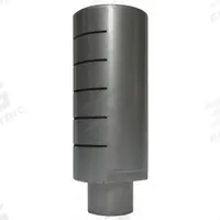 SPEEDAIRE Silencer Muffler: 3/8 in NPT, 1 in Hex Size, Aluminum, Mesh SST, 300 psi Max Op Pressure (MPN 1EJW9). Key specifications — attr124412: SPEEDAIRE; attr124422: Mesh SST; attr124426: Aluminum.
