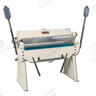BAILEIGH INDUSTRIAL Brake: Hand Lever : Top Edge Actuation + Finger, 48 in Max. Bending Wd - Manual Box & Pan Brakes