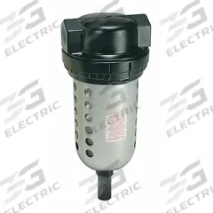WILKERSON Compressed Air Filter: 5 micron, 1 in NPT, 323 cfm, 150 psi Max Op Pressure (MPN F30-08-F00). Key specifications — attr241482: No; attr110918: Yes; attr110926: Polycarbonate; attr110904: WILKERSON.