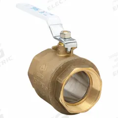 APOLLO Manual Two-Way Ball Valve: 3 in, Brass, Straight, FNPT x FNPT, 400 psi Max. Pressure (CWP) (MPN 94ALF-100-01A). Key specifications — Brand: APOLLO; Handle: Lever.