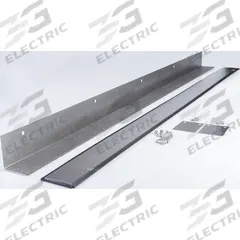 NATIONAL GUARD Door Sweep: Single Fin Insert, Stainless Steel, 36 in Lg, 2 1/4 in Wd (MPN 9590-36). Key specifications — Brand: NATIONAL GUARD.