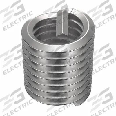 HELI-COIL Helical Insert: Tanged Tang Style, Free-Running, 5/8"-11 Thread Size, Plain - Free-Running Tanged Helical Inserts