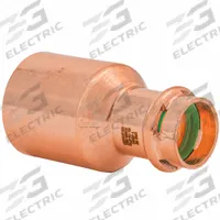 QUICKFITTING SUREPRESS Press Copper Reducer: 1 1/2 in CTS x 3/4 in CTS size, FTG x Press-fit, Copper (MPN SPWRC52-STR). Key specifications — Brand: QUICKFITTING SUREPRESS; Broad - Material for Bullet: Copper Or Bronze; Brand - Broad: QUICKFITTING SUREPRESS.