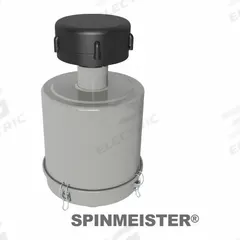 SOLBERG Filter Assembly: 2 micron Rating, 99% Efficiency, 11 in Outside Dia, 18 3/4 in Overall Ht (MPN SM3-234P-300). Key specifications — attr101190: SM3-234P-300; attr101207: Carbon Steel; attr101193: SOLBERG.