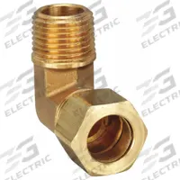 PARKER Compression Fitting Elbow: 5/8 in OD x 1/2 in Pipe Fitting Size, Compression x MNPT, 10 PK (MPN 169C-10-8). Key specifications — Brand: PARKER.