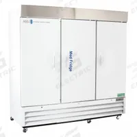 AMERICAN BIOTECH SUPPLY Pharmacy Refrigerator: 72 cu ft, Upright, 2°C to 7°C, 34 in Overall Dp, Temp (MPN PH-ABT-HC-S72S). Key specifications — Door Opening Style: Right; Color: White; Alarm Type: Temperature; Manufacturer Part Number: PH-ABT-HC-S72S; Brand: AMERICAN BIOTECH SUPPLY; Product Type: Pharmacy Refrigerator; Door Type: Swing Solid; Refrigerant Type: R-290.