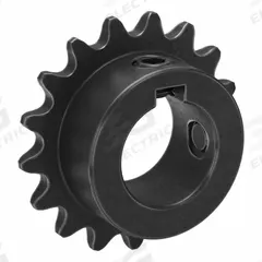 TRITAN Roller Chain Sprocket: 25, For 1/4 in Chain Pitch, 5/8 in Bore Dia, 17 Teeth, Steel (MPN 25BS17H X 5/8). Key specifications — Brand: TRITAN.