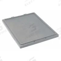 QUANTUM STORAGE SYSTEMS Lid: 19 1/2 in x 15 1/2 in, Gray, FDA Compliant, 8DA64/8UNC0, SNT190/SNT195 (MPN LID191GY). Key specifications — Compatible Tote - Grainger Part Number: 8DA64; Compatible Tote - Manufacturer Model Number: SNT195; Brand: QUANTUM STORAGE SYSTEMS; Material: Plastic.