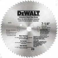 DEWALT Circular Saw Blade: 7 1/4 in Blade Dia., 68 Teeth, 0.09 in Cut Wd, 5/8 in Arbor Size (MPN DW3329). Key specifications — attr1116119: DEWALT; attr1145631: Soft Metals.