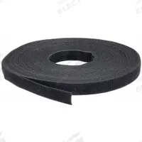 VELCRO BRAND Perforated Back to Back Strap: 75 ft Lg, 1 in Wd, 50 lb Tensile Strength, Black (MPN 100X12K1WP/25). Key specifications — Material: Polypropylene; Color: Black.