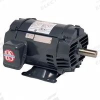 U.S. MOTORS Pump Motor: Rigid Base Mount, Open Drip Proof, 1 hp, 208-230/460V AC, 145T Frame Size (MPN D1P3D). Key specifications — Brand: U.S. MOTORS; Nameplate Voltage @ 60 Hz: 208-230/460V AC; Full Load Current @ 60 Hz: 4.0/2.0 A; Nameplate RPM @ 60 Hz: 1,165/1,155/950 RPM; Motor Enclosure: ODP.