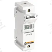 BUSSMANN Fuse Block: Finger-Safe, 1 Pole, 600 V AC, DIN Rail Mounting, Box Lug Termination (MPN CH30J1I). Key specifications — Brand: BUSSMANN.