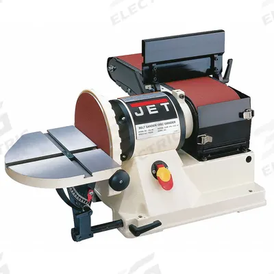 JET Belt and Disc Sander: For Wood, 115 V, Single-Phase, 3/4 hp, 6 in x 48 in Belt - Benchtop Belt & Disc Machines