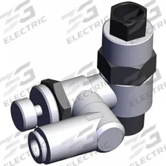 SMC Piloted Non-Return Valve: Universal Fitting, Knurled, 1/4 in Valve Body Size, Meter Out, 1/4 NPT (MPN ASP430F-N02-07S). Key specifications — attr947203: Brass/PBT; attr947205: SMC.