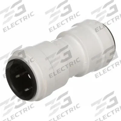 WATTS Push-Fit Fitting: 3/4 in OD x 3/4 in OD Size, Push-to-Connect x Push-to-Connect - Polysulfone Push-to-Connect Tube Fittings
