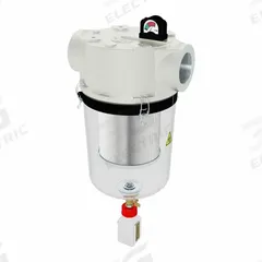 SOLBERG T-Style Medical Vacuum Filter: 0.1 micron Rating, 99.995% Efficiency, 13 1/2 in Outside Dia (MPN HV-UL234/2G-400C). Key specifications — attr101190: HV-UL234/2G-400C; attr101207: Polycarbonate; attr101193: SOLBERG.