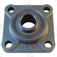 NTN 4 Bolt Flange Bearing: Radial Ball, 1 in Bore, SS, Set Screws, 3 3/4 in Lg, 1 13/32 in Wd, 440C (MPN SUCF205-16CC). Key specifications — Bore Type: Cylindrical; Brand: NTN; Lubricant Material: FDA/USDA-H1 Solid Grease; Mounting Bolt Size: 7/16 in; System of Measurement: Inch; Included Bearing Cap: Closed Cap.