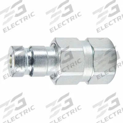 PARKER Nipple: 1/8 in, Triple-Lok, Triple-Lok, Steel, 0.8 g/min Max Flow Rate - PD Series Hydraulic Quick-Connect Coupling Plugs