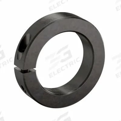 RULAND MANUFACTURING Shaft Collar: 1-Piece, Inch, Round, Clamp-On, 2 3/8 in Bore Dia - Steel Shaft Collars