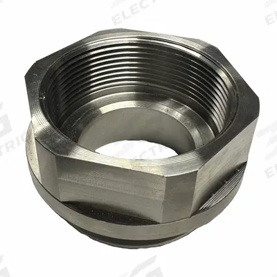 ACTION PUMP Bung Adapter: Bung Adapter, 316 Stainless Steel, 2 3/8 in - Bung Adapters