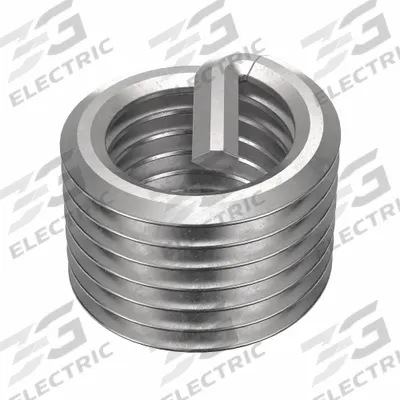 APPROVED VENDOR Helical Insert: Tanged Tang Style, Free-Running, M8-1.00 Thread Size, Plain - Free-Running Tanged Helical Inserts