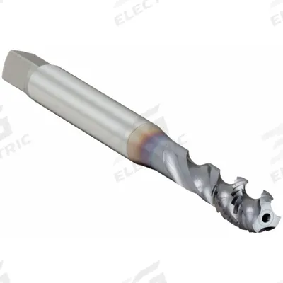 OSG Spiral Flute Tap: M7x1 Metric, D5 / 4H-6H, 3 Flute - Spiral-Flute Taps for Steel & Stainless Steel