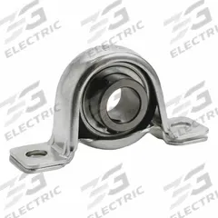 TRITAN Pillow Block Bearing: 7/8 in Bore, Steel, Set Screws, 1 5/16 in Shaft Ht, 4.625 in Overall Lg (MPN RPB14S). Key specifications — Bearing Insert Material: Steel; Brand: TRITAN; Maximum Speed: 6,490 RPM; Mounting Bolt Size: 3/8 in; Standards: AFBMA; System of Measurement: Inch.