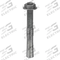 MKT FASTENING Wedge Anchor: 9 in Overall Lg, 1 in Dia, 1"-8 Thread Size, 4 in Thread Lg, Steel, 4 PK (MPN 2819000). Key specifications — Brand: MKT FASTENING; Anchor Type: Wedge; Finish Type: Galvanized.