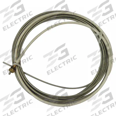 MILLER ELECTRIC Liner: 0.045 in x 15 ft, Steel/Copper - Liners for Bernard, Miller & Hobart MIG Guns