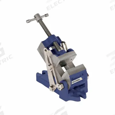 PALMGREN Machine Vise: 2 7/16 in Jaw Face Wd, 2 1/2 in Max Jaw Opening - Cradle-Style Angle Drill Press Vises