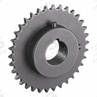 TRITAN Roller Chain Sprocket: 40, For 1/2 in Chain Pitch, 1 1/2 in Bore Dia, 34 Teeth, Steel (MPN 40BS34H X 1 1/2). Key specifications — Brand: TRITAN.