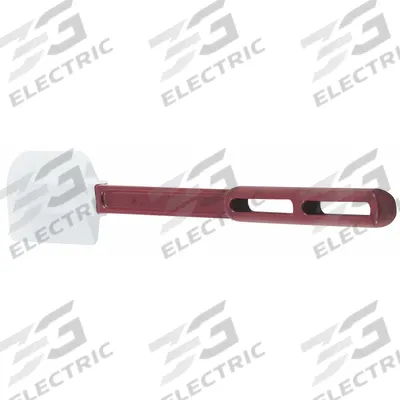 VOLLRATH High-Heat Spatula: 16 1/2 in Overall Lg, Silicone Blade, Nylon Handle - Spatulas