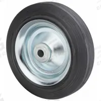 APPROVED VENDOR Caster Wheel: 9 15/16 in Wheel Dia., 2 3/8 in Wheel Wd, Rubber, 990 lb Load Rating (MPN US_RD 252/25R-BB0.75). Key specifications — Wheel Core Material: Steel; Wheel/Tread Color: Black; Brand: APPROVED VENDOR.