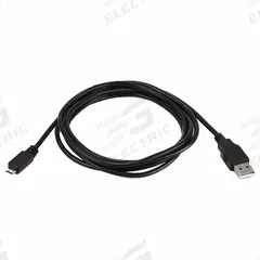 MONOPRICE Standard USB Cable: Type A End 1, Micro B End 2, Black, 6 ft Lg, 2.0 USB Specification (MPN 4868). Key specifications — End 1 Connection Type: Type A; Color: Black; Brand: MONOPRICE; End 2 Connection Type: Micro B.