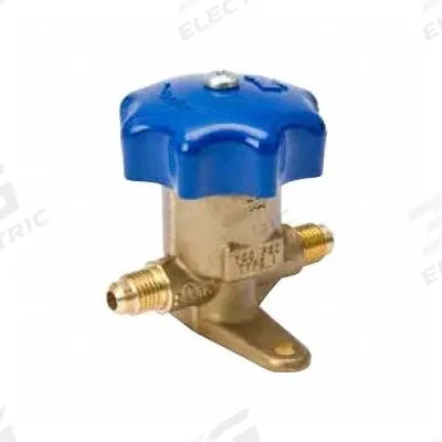 MUELLER Diaphragm Valve: 3/8 in Male Flare, Std Lg Body - Flare-to-Flare Connection Diaphragm Valves