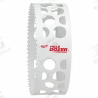 MILWAUKEE Hole Saw: 5 in Saw Dia., 3.5 Teeth per Inch, 1 5/8 in Max. Cutting Dp, 5/8"-18 Thread Size (MPN 49-56-9652). Key specifications — attr1098070: 3.5; attr1098087: MILWAUKEE; attr1098073: 5/8"-18.