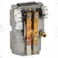 JOHNSON CONTROLS Pneumatic Thermostat: 55° to 85°F, 2 Pipes, High Volume Pipes/Air Flow Output (MPN T-4756-202). Key specifications — Pneumatic Thermostat Type: Heating And Cooling; Temperature Control Range: 55° to 85°F; Number of Pipes/Air Flow Output: 2 Pipes, High Volume; Thermostat Action: Direct - 15 psig, Reverse - 20 psig; Mounting Direction/Includes Cover: Vertical, No; Brand: JOHNSON CONTROLS.