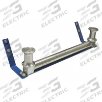 COXREELS Roller Guide: For 1175 Series/1185 Series Reel Series, Steel, Blue, Steel, Bottom (MPN 15363-20). Key specifications — Return Location: Bottom; Bracket Color: Blue; For Reel Series: 1185 Series; Bracket Material: Steel; Roller Material: Steel; Brand: COXREELS.