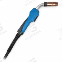 MILLER ELECTRIC MIG Gun: MDX-250, 250 A, 0.045 in, 15 ft, Miller-Compatible (MPN 1770043). Key specifications — For Rear Connection Type: Miller-Compatible; Contact Tip Series: AccuLock S; MIG Gun Model: 1770043; For Gas Type: CO2 (Carbon Dioxide).
