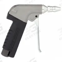 GUARDAIR Air Gun: Pistol-Grip Grip, Zinc, 3/8 in Female NPT, 1 Nozzle(s), 0 in Actual Extension Lg (MPN U74AA). Key specifications — attr1328526: Zinc; attr1328500: Adjustable Volume Nozzle; attr1328508: GUARDAIR; attr1328515: No; attr1328533: Yes.