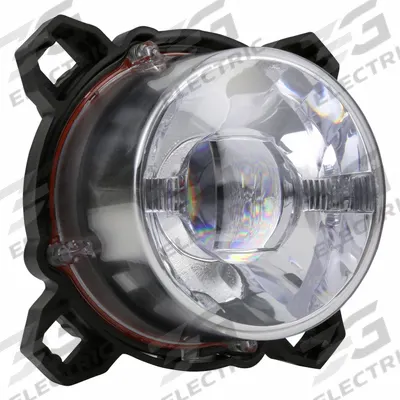GROTE High Beam Headlamp: Headlight, LED, Non-Heated, High Beam, Recessed Mount - Standard Headlights