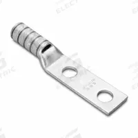 Compression Lug: For 6 AWG, Solid/Stranded Wire, #10 Stud Size, Std, Copper Barrel (MPN YAV6CL2TC10FX). Key specifications — Inspection Hole: Yes; For Wire Type: Solid; For Wire Sizes: 6 AWG; Brand: BURNDY; Manufacturer Part Number: YAV6CL2TC10FX.