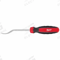 MILWAUKEE Hose Pick: Chrome Vanadium Steel, Angle, Angle Tip (MPN 45-74-9211). Key specifications — attr1004944: MILWAUKEE; attr1016102: Chrome Vanadium Steel; attr1016110: Plastic; attr1016098: Flat Hose Pick; attr1016101: Angle; attr1016108: Screwdriver; attr1016111: Reinforced Tip; attr1034911: Steel.