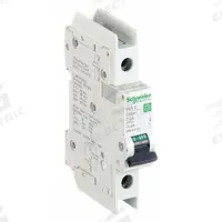 SCHNEIDER ELECTRIC IEC Miniature Circuit Breaker: 2 A Amps, 60V DC, 14kA at 120/240V AC, Screw Clamp (MPN M9F44102). Key specifications — Brand: SCHNEIDER; DC Voltage Rating: 60V DC; Max. AIR Rating: 14kA at 120/240V AC; Terminal Connection: Screw Clamp; AC Voltage Rating: 240/277/480V AC.