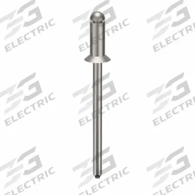 APPROVED VENDOR Blind Rivet,1 3/8 in L,1/8 in dia,PK500: Inch, 1 3/8 in Overall Lg, 9/32 in Body Lg - Flush-Mount Blind Rivets